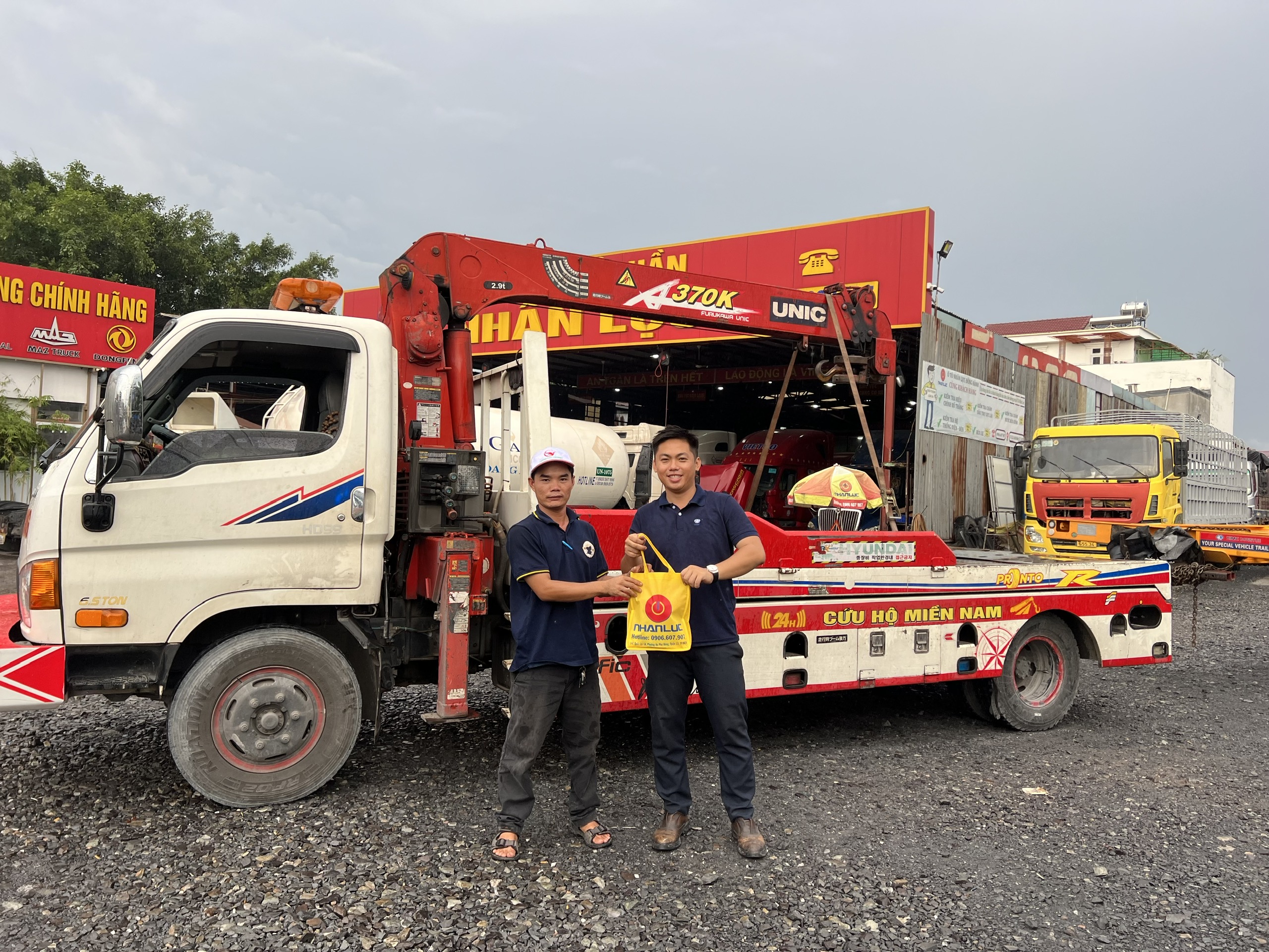 Bàn Giao Mooc Cổ Cò CIMC 48F 15m1 Về Với Tiền Giang