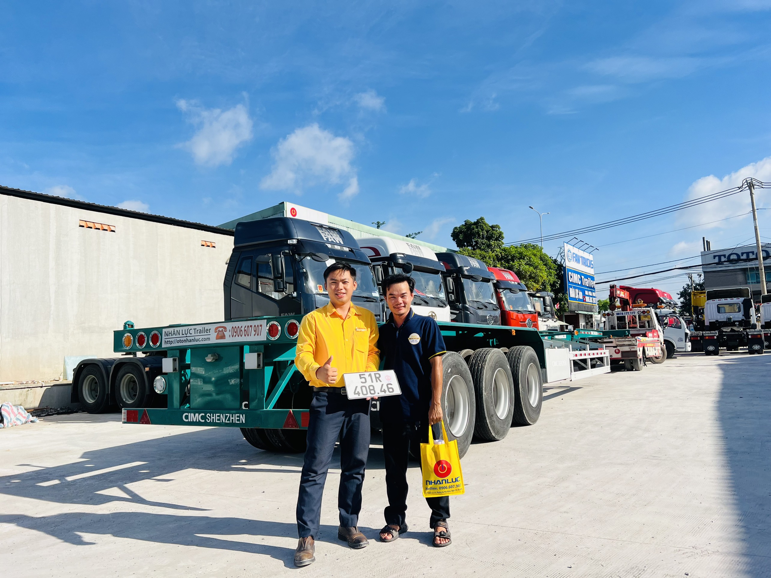 Bàn Giao Mooc Cổ Cò CIMC 48F CIMC Về Với Sài Gòn
