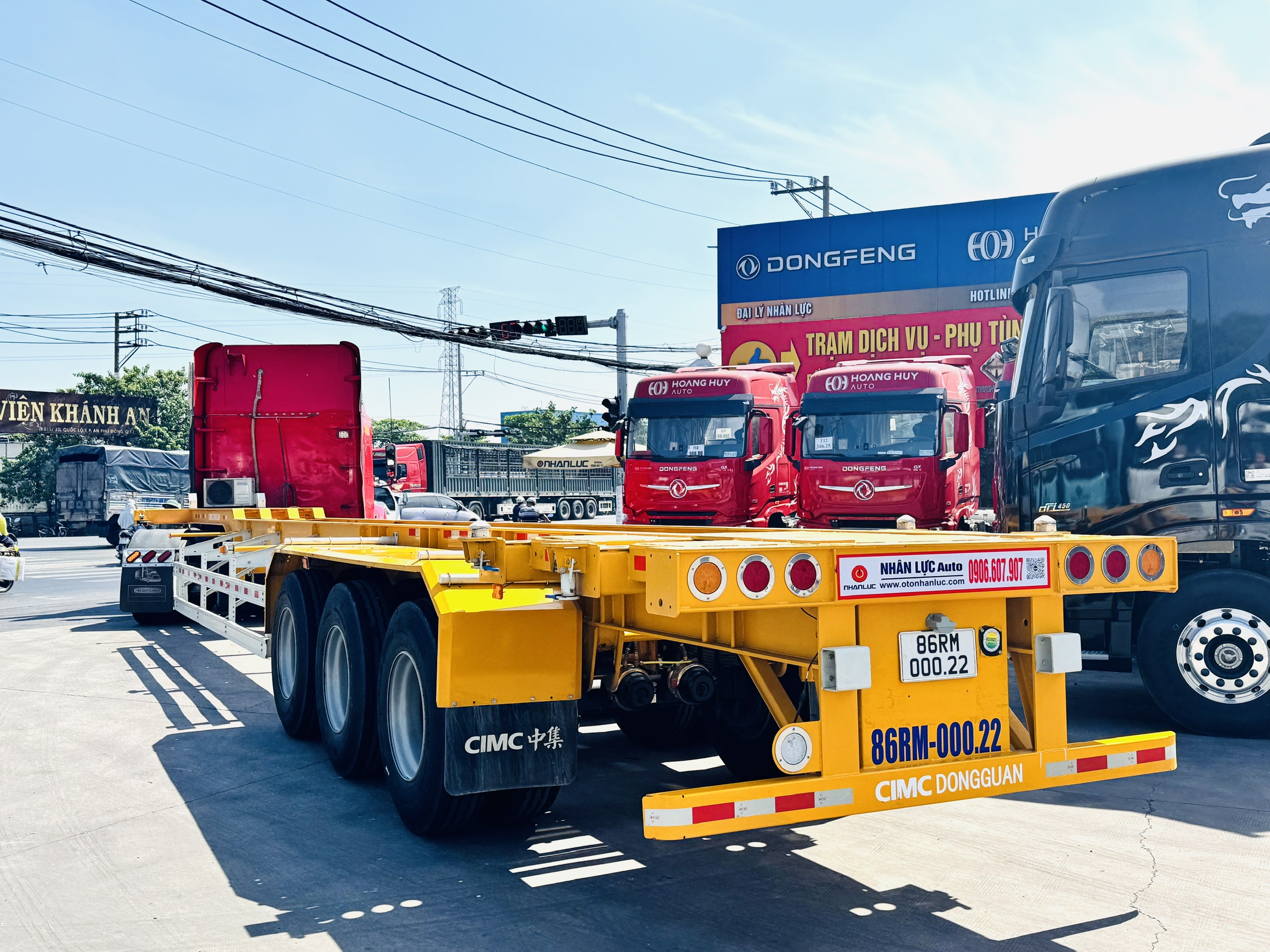 Bàn Giao Mooc Cổ Cò 50F CIMC Dongguan Về Với Anh Trai 86 Bình Thuận